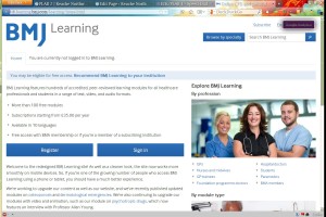 BMJ Learning website website